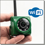 Миниатюрная уличная IP/Wi-FI видеокамера 5mp (2880х1620) «CamHi H5-5.0-WiFi» с металлическим корпусом