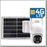 Уличная поворотная 4G-LTE AOV камера 2Mp с солнечной панелью «KDM-HD72-4G-YOTA»
