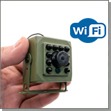 Миниатюрная IP/WiFI видеокамера 8mp (3840х2160) «KDM XM8W-8mp» с металлическим корпусом