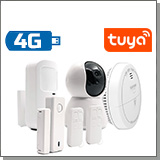 4G/GSM TUYA камера с пожарной охраной Видео-Alarm 5-GSM и датчиками