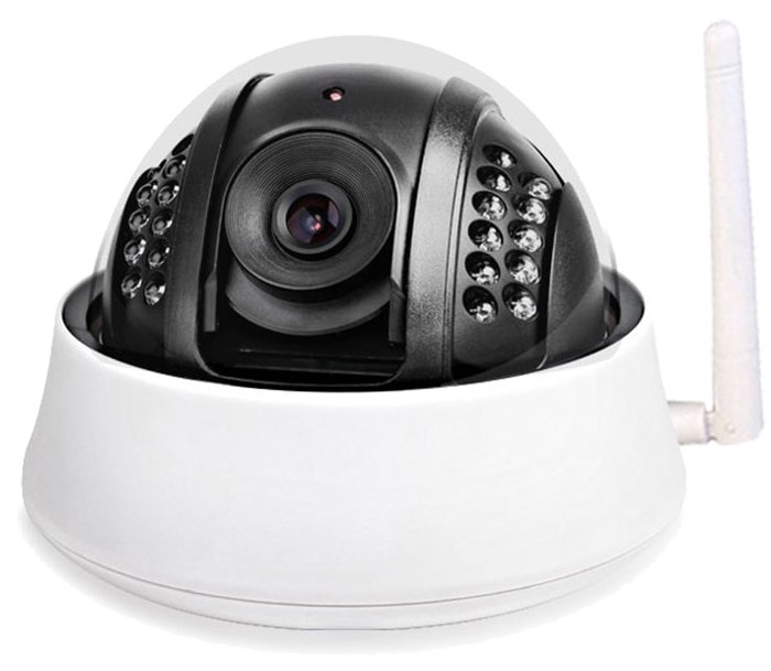 антивандальная уличная купольная камера, антивандальная купольная видеокамера с ИК подсветкой