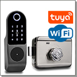 HDcom SL-812 Tuya-WiFi - биометрический умный Wi-Fi замок на входную дверь