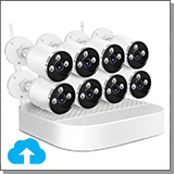 Беспроводной комплект видеонаблюдения с облаком на 8 камер - Okta Vision Cloud-03